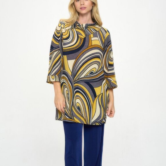 Split Neckline Tunic - Picture 6 of 6